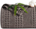King Size PHF Cooling Waffle Blanket for Hot Sleepers' Comfort