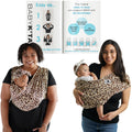 Original Baby K'tan Baby Carrier 5-in-1 Wrap - Hands Free Infant Sling