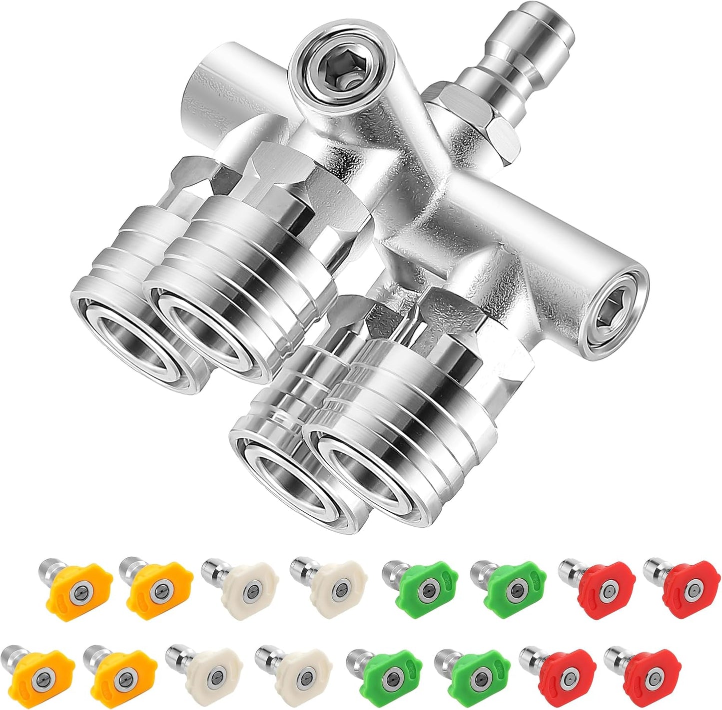 Quadruple Pressure Washer Tips for Efficient Cleaning Power