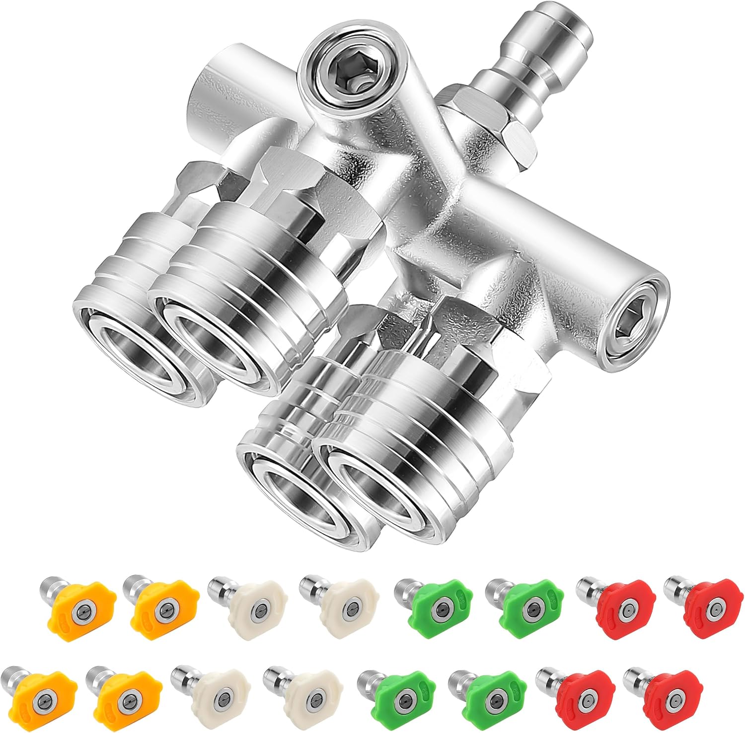 Quadruple Pressure Washer Tips for Efficient Cleaning Power
