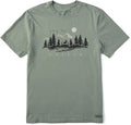 Life is Good Men's Short Sleeve Crusher Tee - Classic Soft Tee