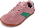 WHITIN Wide Barefoot Sneakers for Women - Brogue Toe Cap Style box