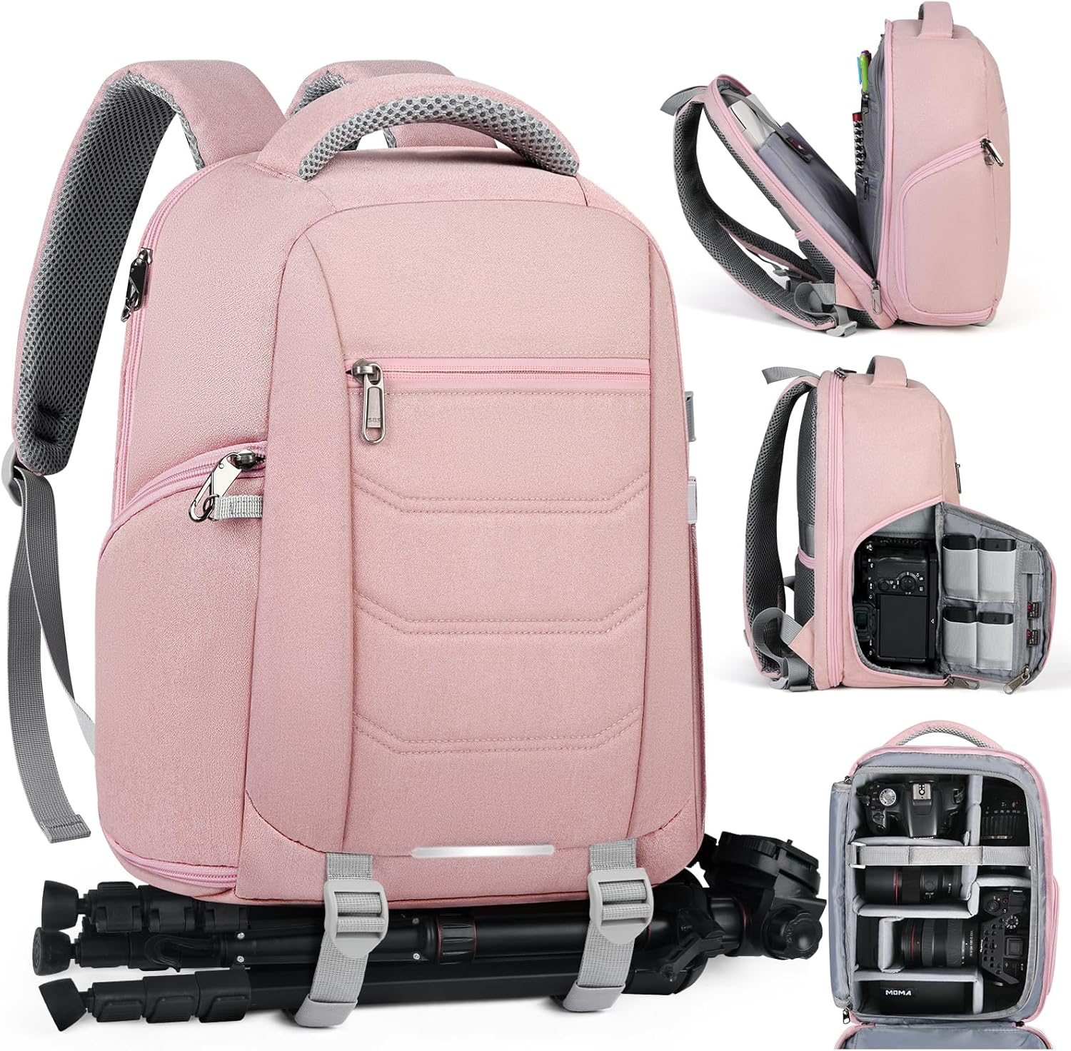 SDYSM Camera Bag Backpack for DSLR SLR with Large Capacity