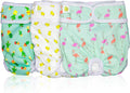 Pet Magasin Reusable Washable Dog Diapers Pack of 3 - Large Fit (16-24