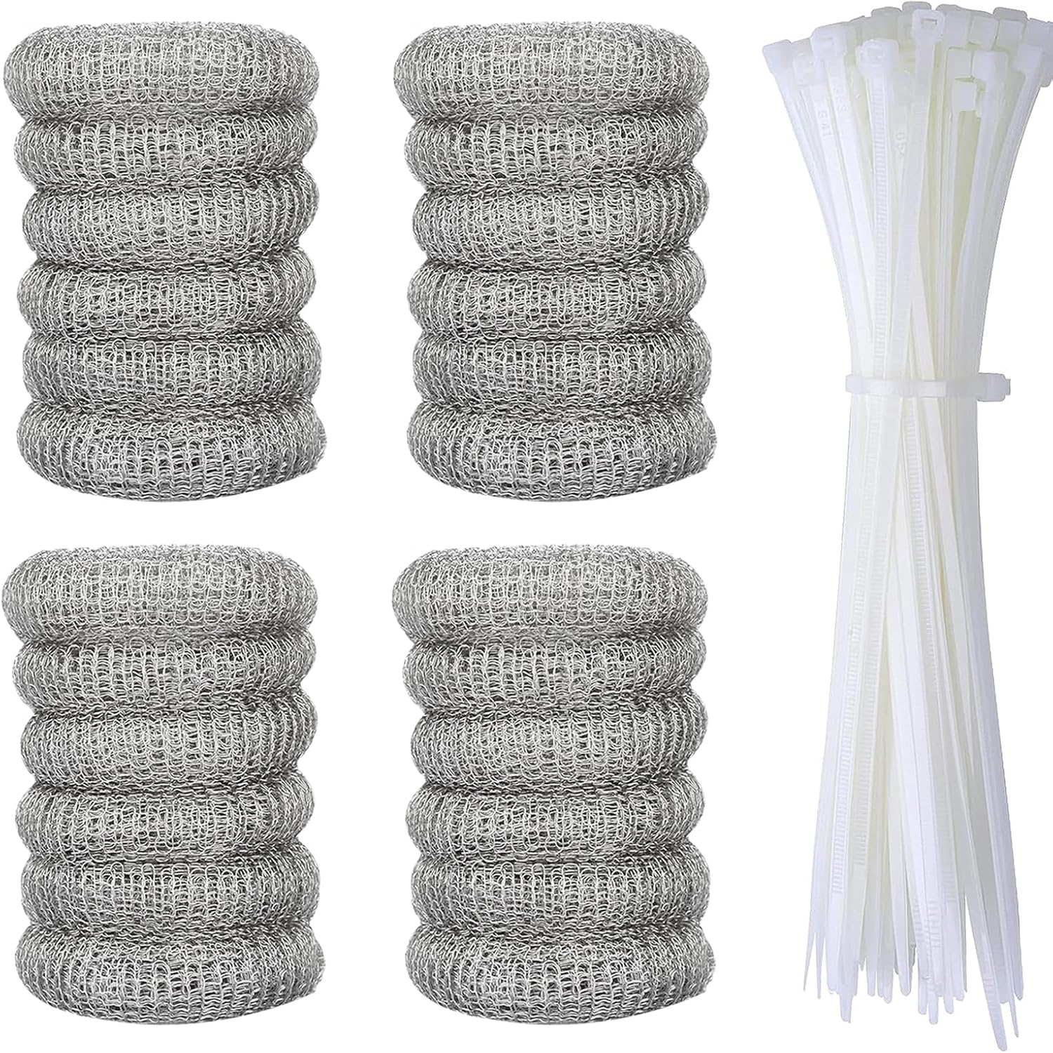 VILLPORT Stainless Steel Lint Traps Set - Say Goodbye to Laundry Day Lint Hassles!