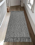 Hand-Woven Reversible Hallway Runner Rug for Easy Cleaning and Style