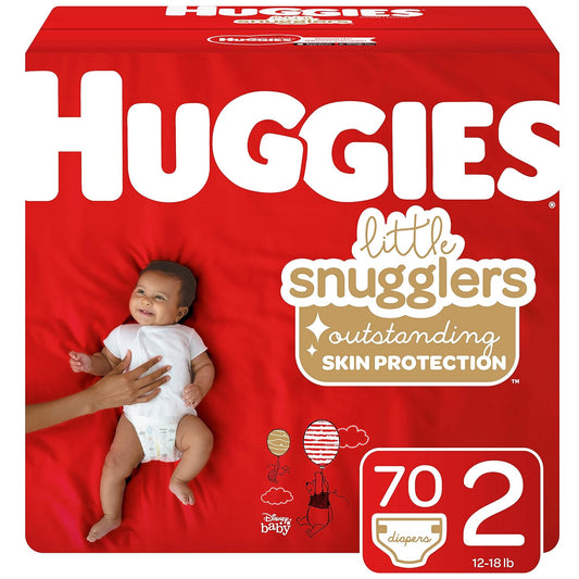 Huggies Little Snugglers Size 2: 12-Hour Protection