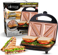 Gotham Steel 2in1 Panini Press: Easy Grilled Cheese