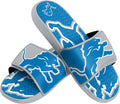 FOCO Mens NFL Team Logo Sport Shower Gel Slide Flip Flop Sandals