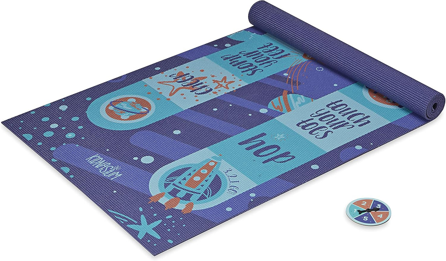 Kidnasium - Fun 3mm Yoga Mat for Kids