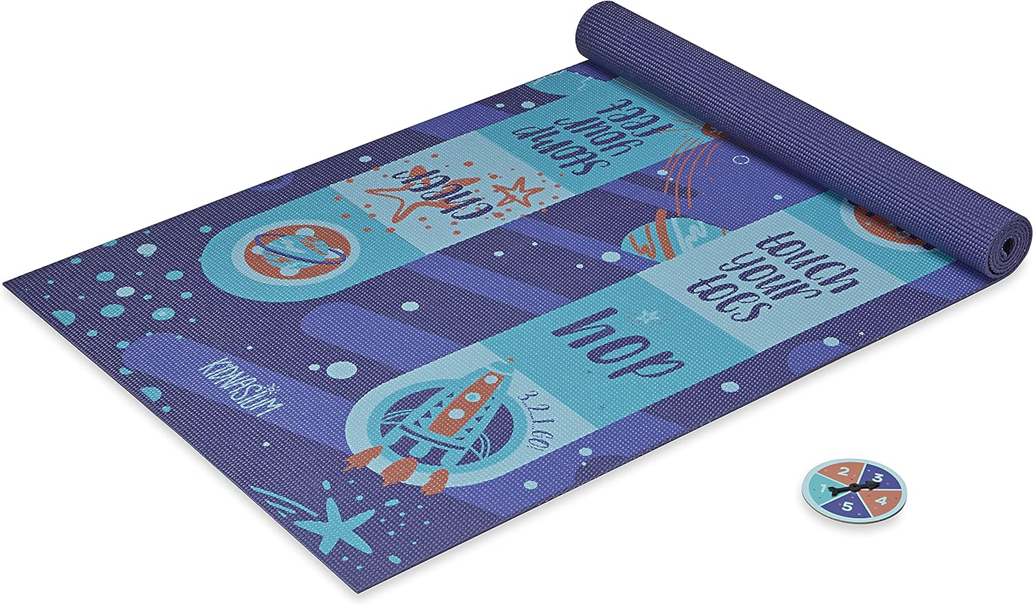 Kidnasium - Fun 3mm Yoga Mat for Kids