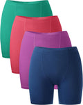BAMBOO COOL Womens Boxer Briefs Boy Shorts - Soft Breathable 4 Pack 8%