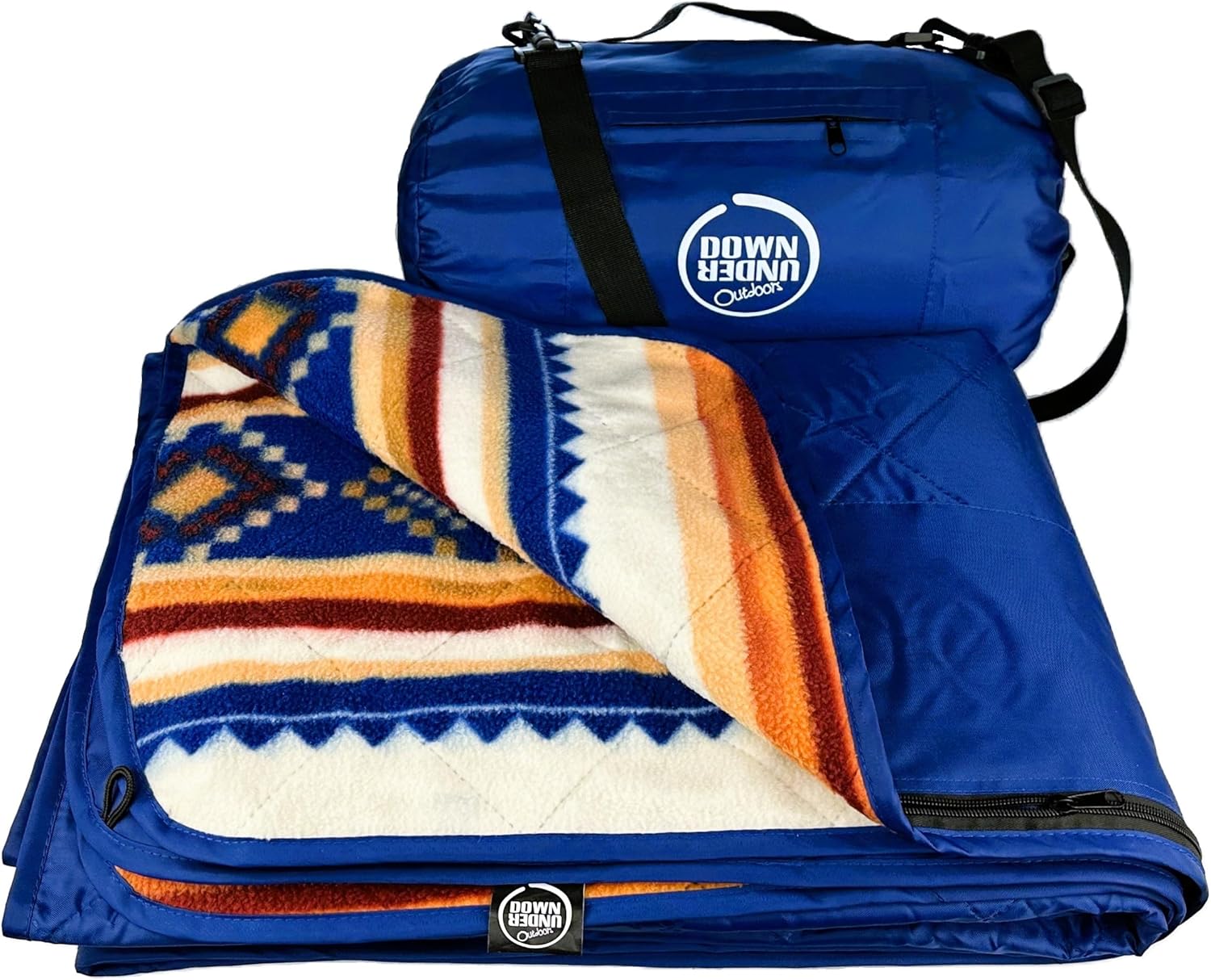 Large Waterproof Windproof Extra Thick Quilted Fleece Blanket