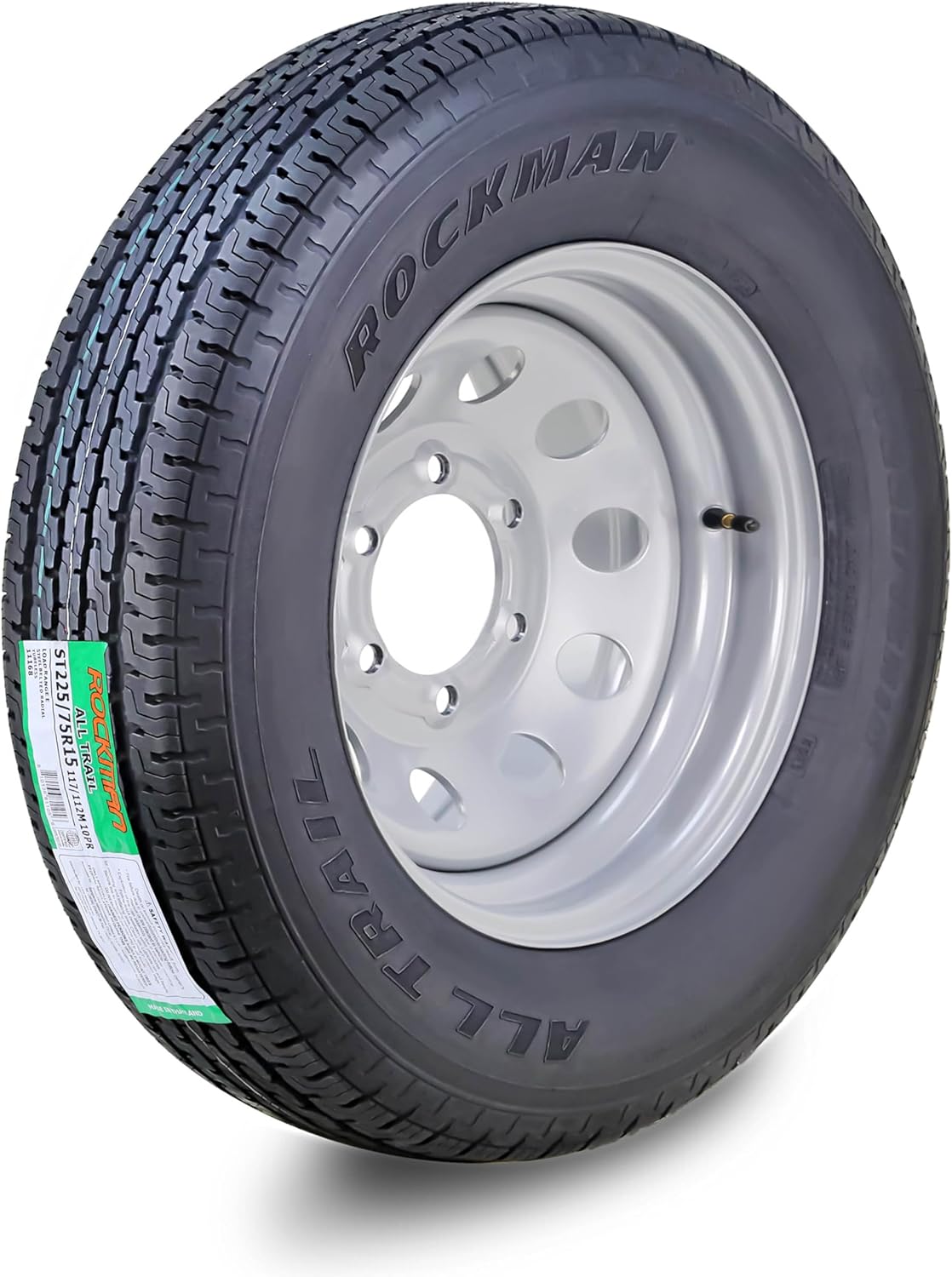 ROCKMAN Trailer Tire Wheel Assembly for Dependable Performance