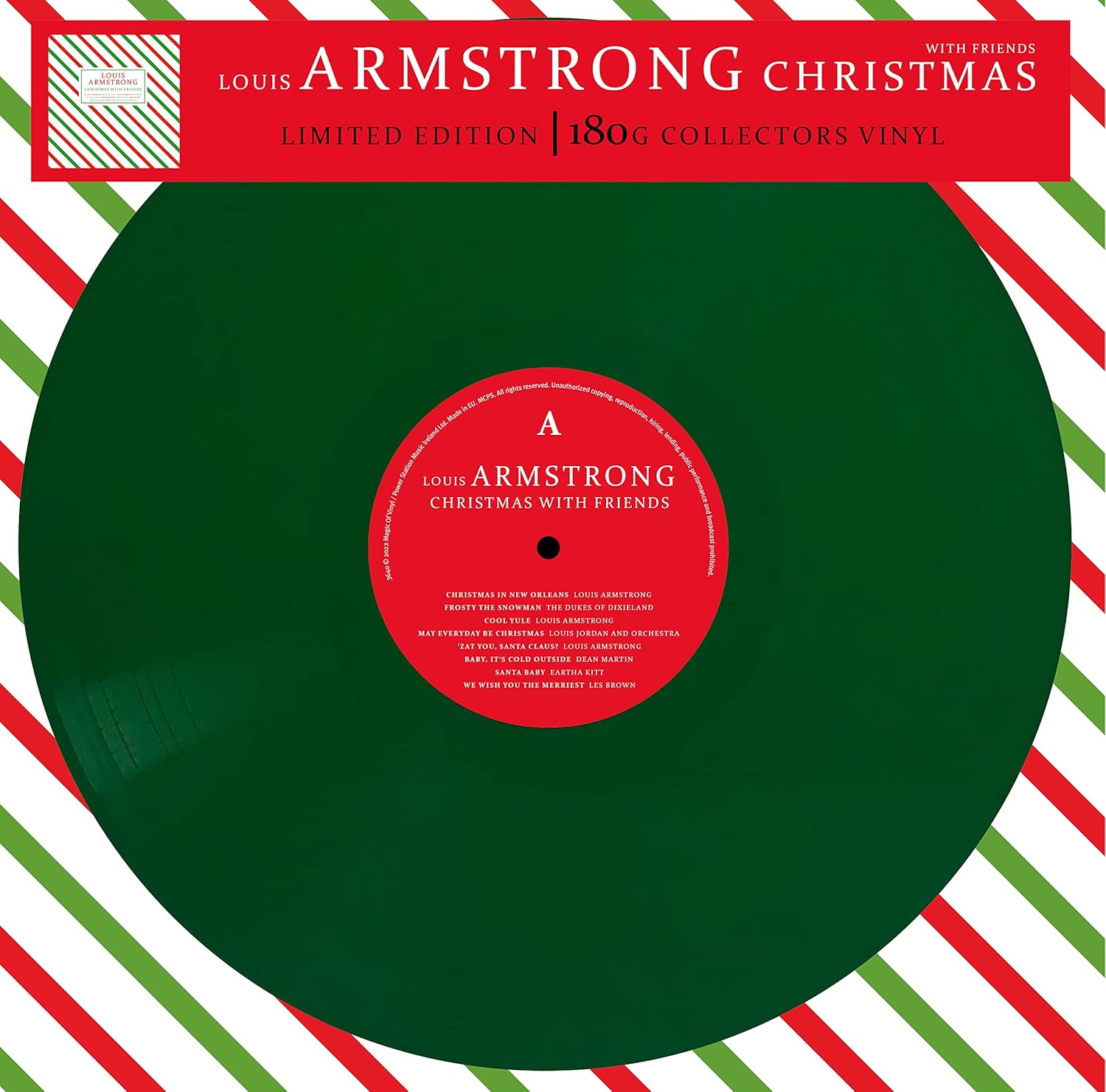 Christmas With Friends Limited Edition Vinyl Record 12ft Colored