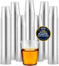 1000 Plastic Shot Glasses 1.5 Oz Disposable Cups - Clear Party Pack