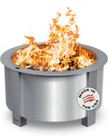 Breeo Smokeless Fire Pit X Series 24 for Outdoor Enjoyment
