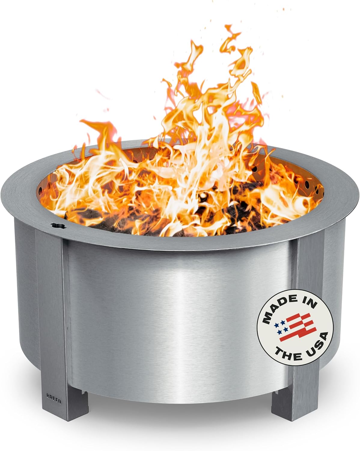 Breeo Smokeless Fire Pit X Series 24 for Outdoor Enjoyment