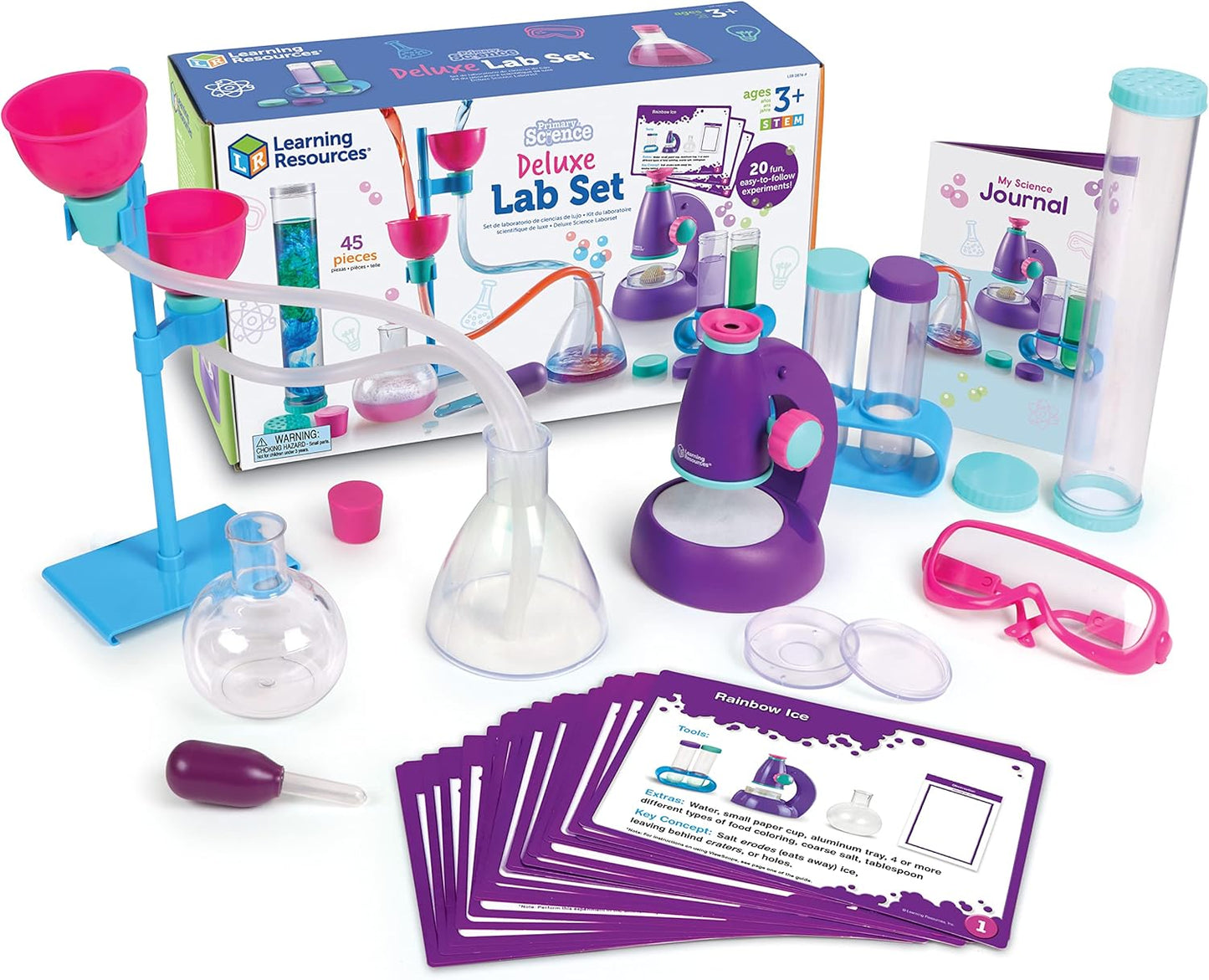 Primary Science Deluxe Lab Set for Kids - 45 Piece STEM Kit