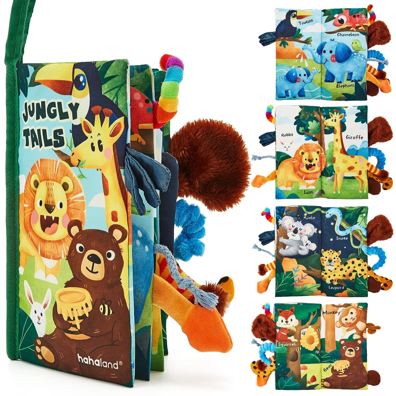 hahaland High Contrast Baby Books
