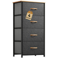DWVO 4 Drawers Dresser for Bedroom - Compact Storage Tower