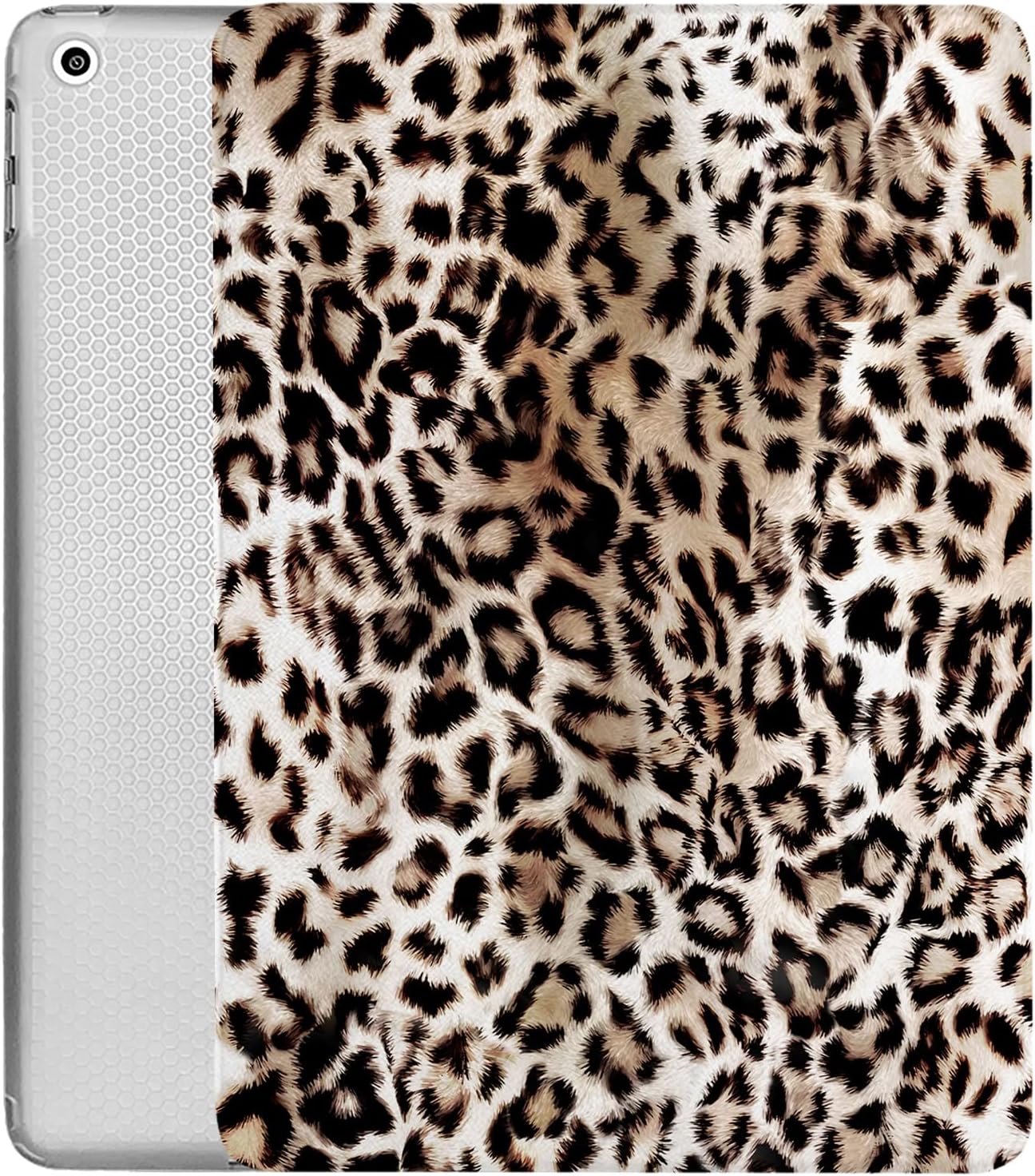 DuraSafe iPad 6/5 Case - Stylish Leopard Design for 9.7 in