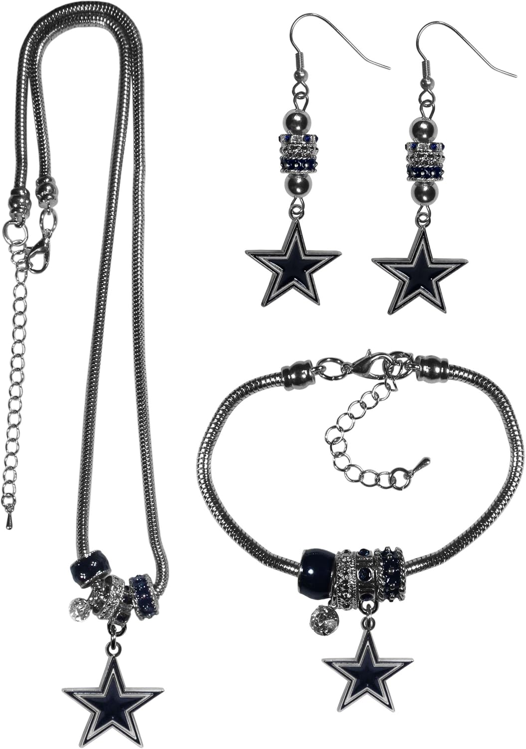 Siskiyou Sports NFL Unisex-Adult Euro Bead Jewelry Set Review