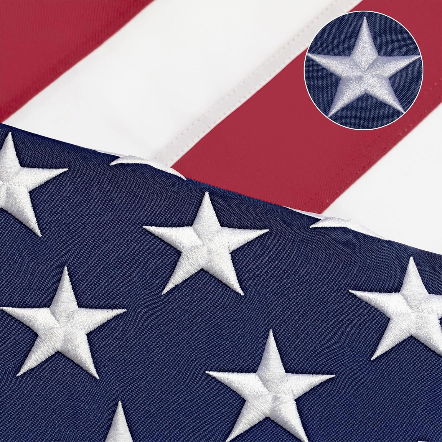 American Flag 4x6 FT - TearProof & Fade-Resistant USA Flag