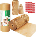 Honeycomb Packing Paper Wrap 12in x 400ft - Eco Cushioning for Moving