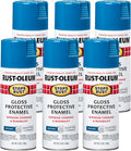 Rust-Oleum Stops Rust Spray Paint, Gloss Royal Blue - Durable