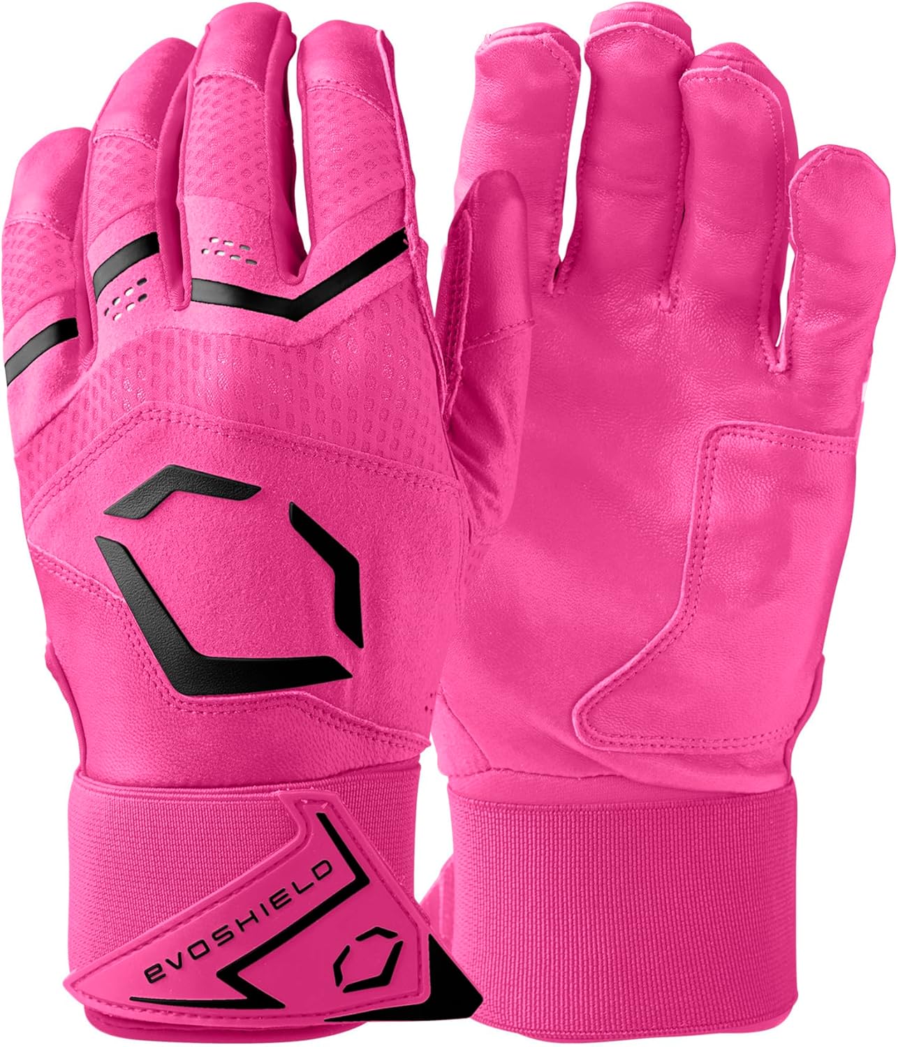 EvoShield Carbyne Adult Batting Gloves with Strap for Comfort