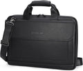 Masa Kawa Slim Leather Briefcase for 15.6 in Laptop Users