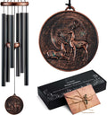Wind Chimes for Outside Deep Tone Deer Wind Chime - Rich Pentatonic