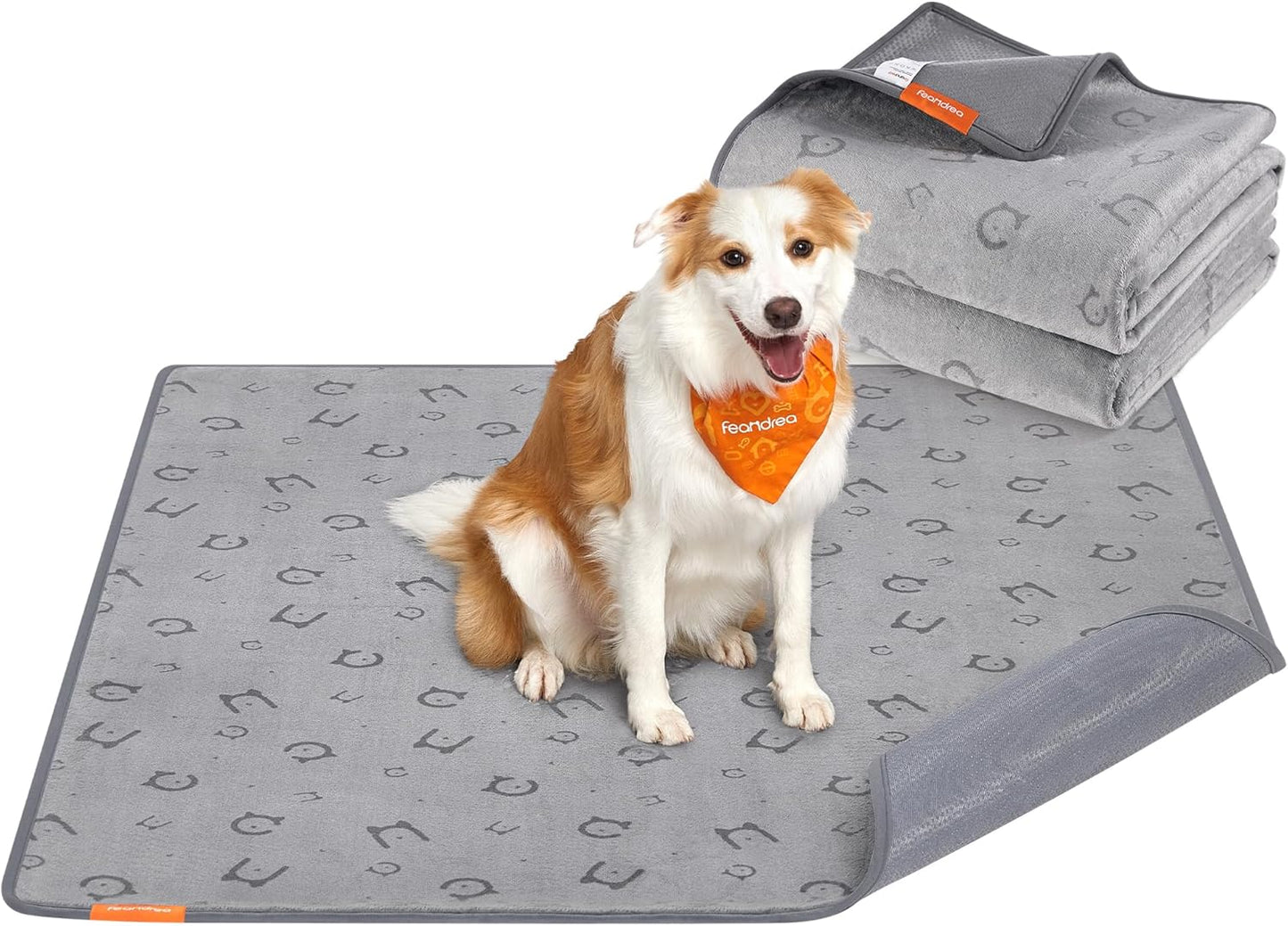 Feandrea Washable Pee Pad for Dogs, XL, 60 x 48 Inches