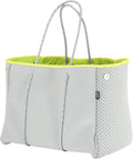 X-Large Neoprene Beach Bag Tote 17L x 13H - Spacious, Washable