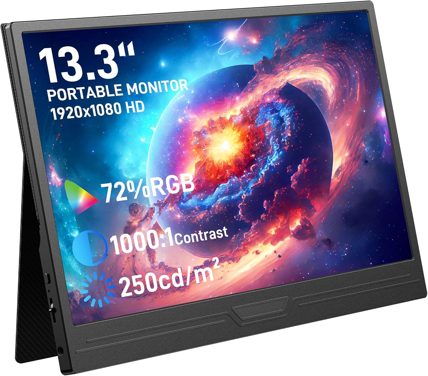 Full HD Portable Monitor - Expand Your Screen Everywhere!