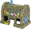 Spongebob Krusty Krab Aquarium Ornament Medium - Fun Tank Accent