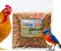 Dried Mealworms 5 LBS - High Protein Bulk Mealworms for Birds & Pets