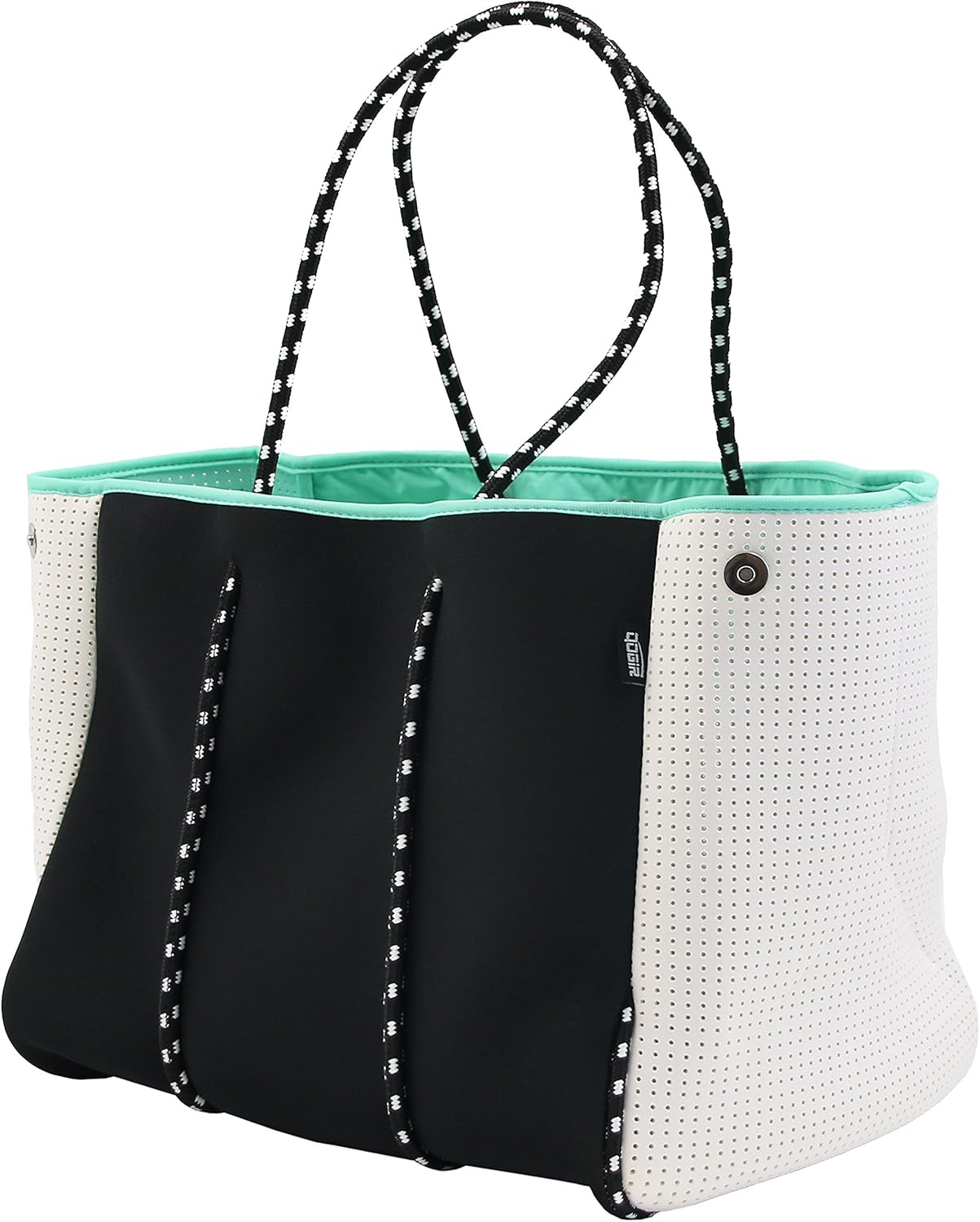 QOGiR Neoprene Beach Bag Tote: Stylish, Large & Versatile