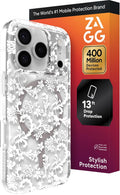 ZAGG Milan Snap Case for iPhone 17 Pro - Boho Blossom Protection