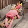 62in Flamingo Stuffed Animal Plush Pillow - Giant Soft Pink Plush