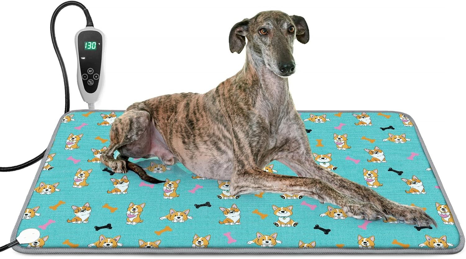 Extra Large Dog Heating Pad with Smart Thermostat for Pets