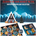 Advent Calendar 2025 Adult Women, Men, Kids - 12 Gourmet Nut & Snack