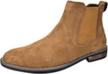 Men's Suede Chelsea Ankle Boots - Slim Elegant Suede Fit