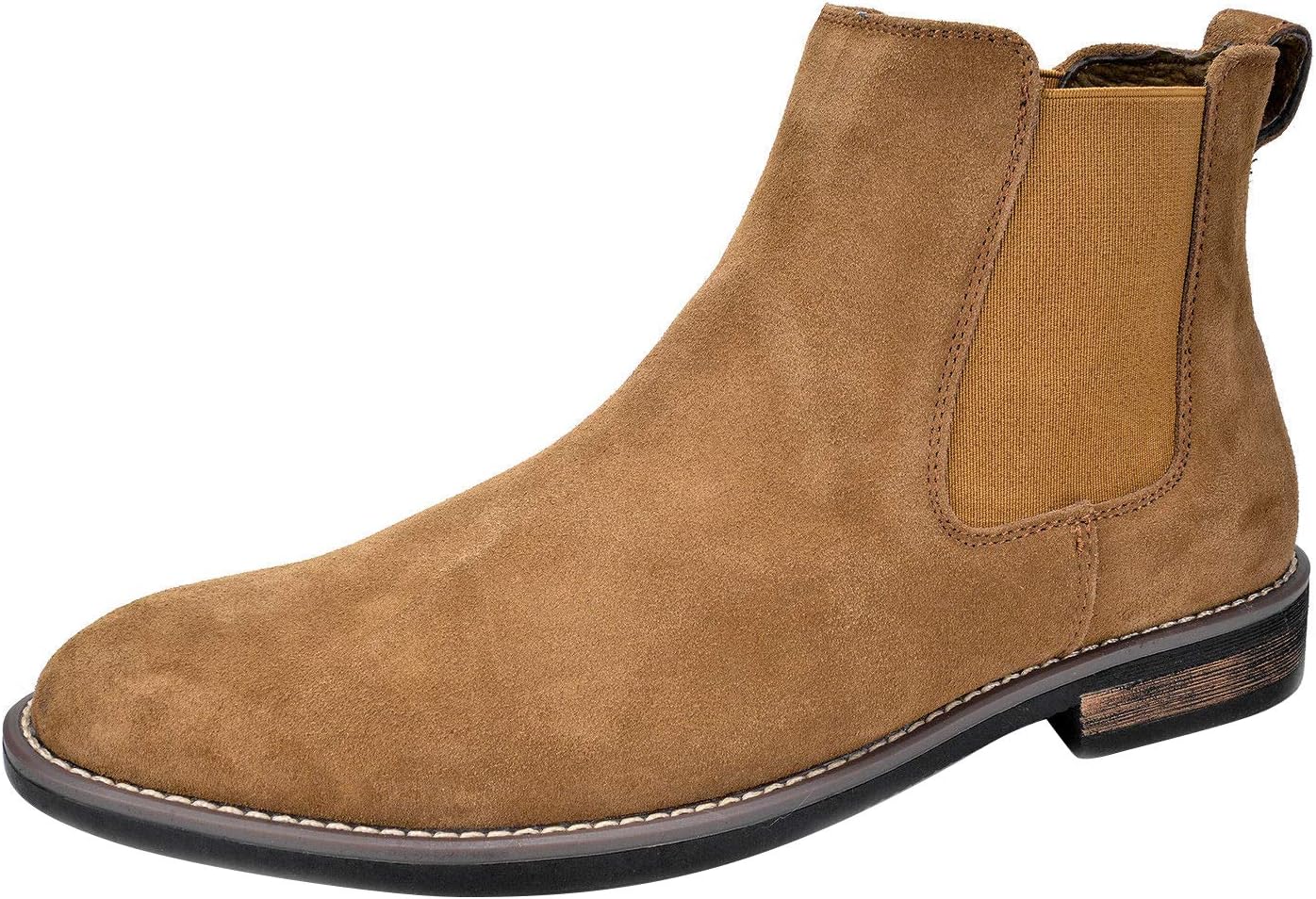 Bruno Marc Men's Suede Leather Chelsea Ankle Boots Review