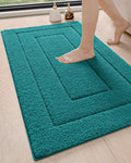 DEXI Bathroom Rug 43x24 Non Slip Washable Bath Mat - Plush Quick Dry