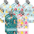 Disney Princess Reusable Baby Food Pouches | BPA-Free, Refillable, Squeeze Pouches