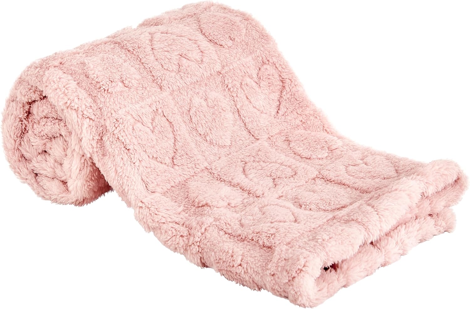 Ultra Soft Cozy Heart Checkered Baby Blanket by Yurhap