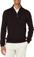 Tommy Hilfiger Men's Cozy Quarter Zip Sweater