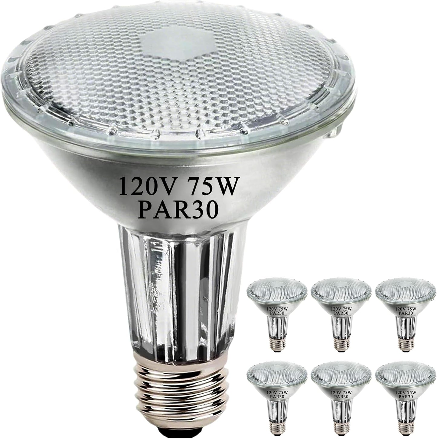 PAR30 Long Neck Halogen Flood Light Bulbs for Bright Lighting